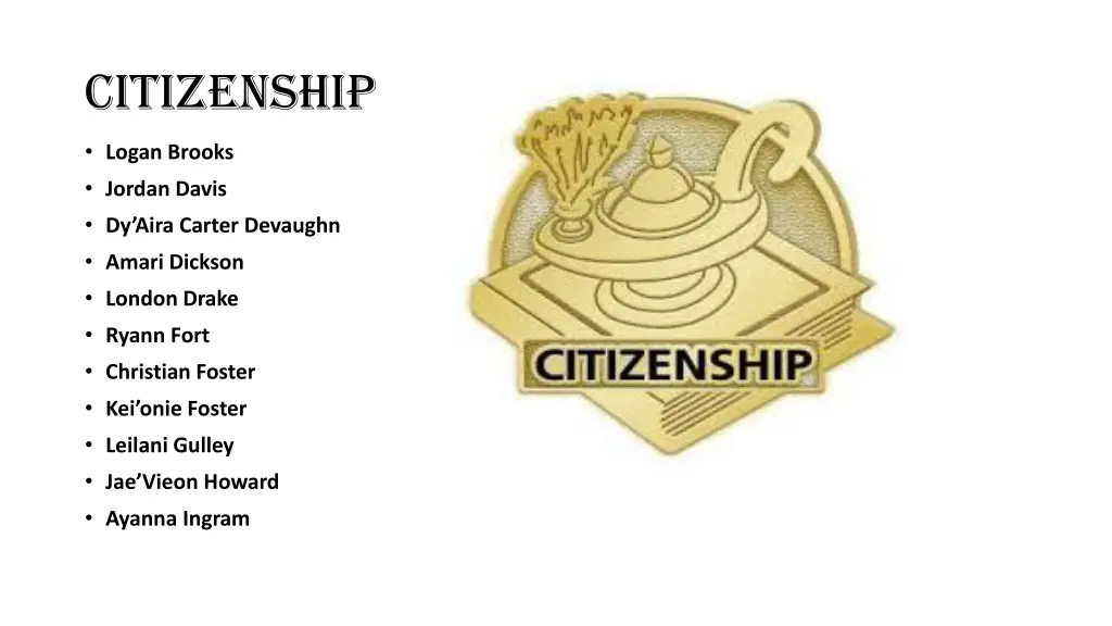 citizenship