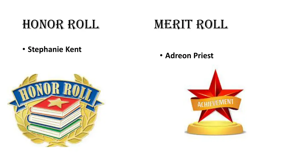 honor roll 1