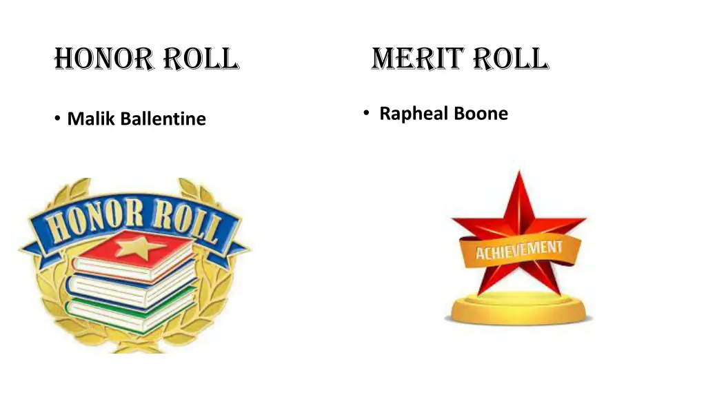 honor roll 2