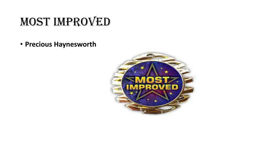 most improved 2