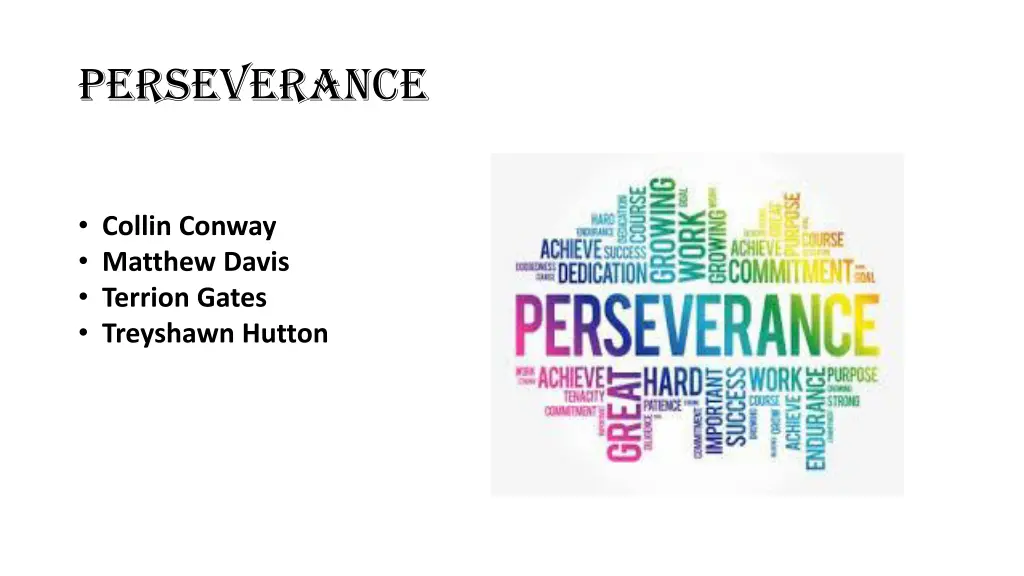 perseverance 2