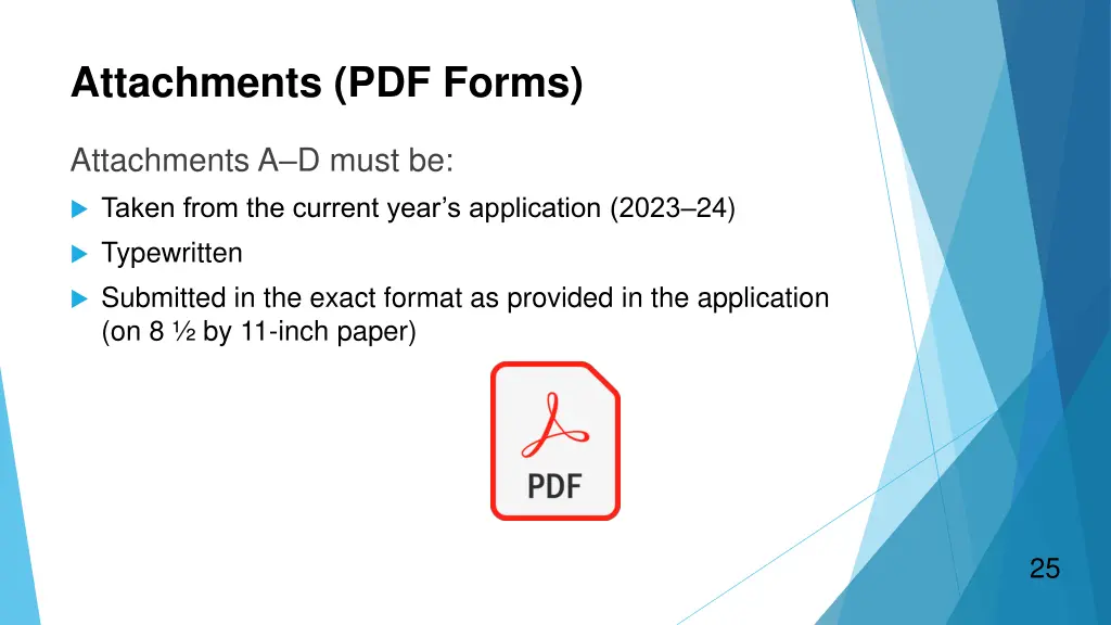 attachments pdf forms