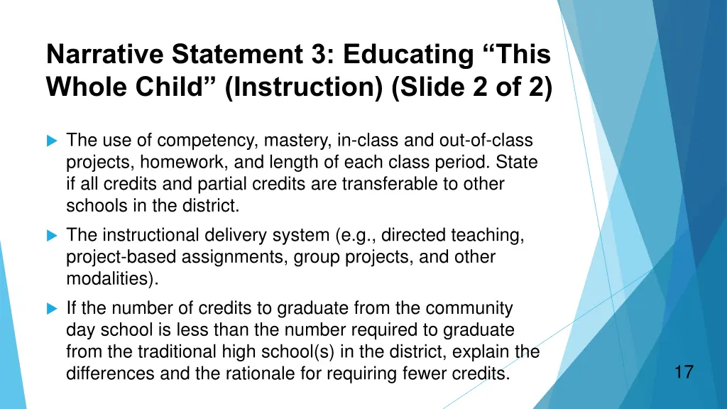 narrative statement 3 educating this whole child 1