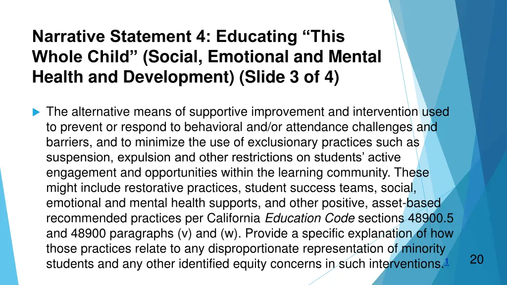 narrative statement 4 educating this whole child 2
