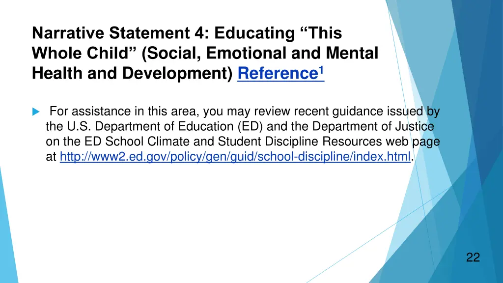 narrative statement 4 educating this whole child 4