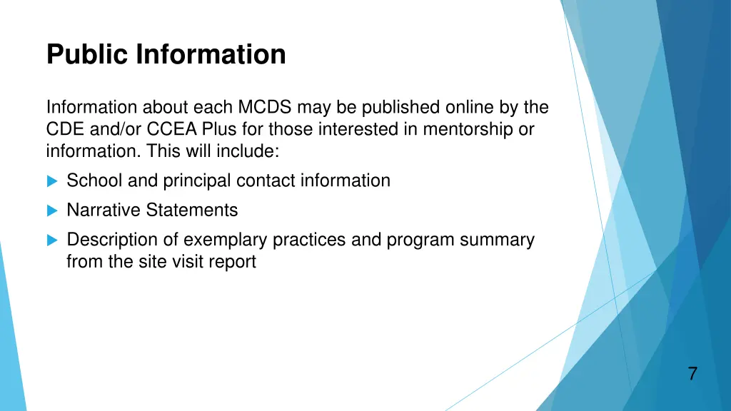 public information