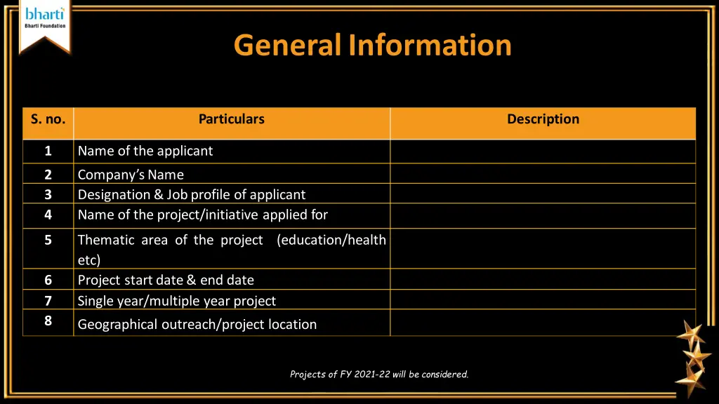 general information