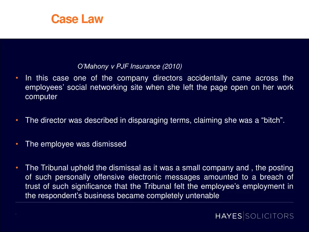 case law 1