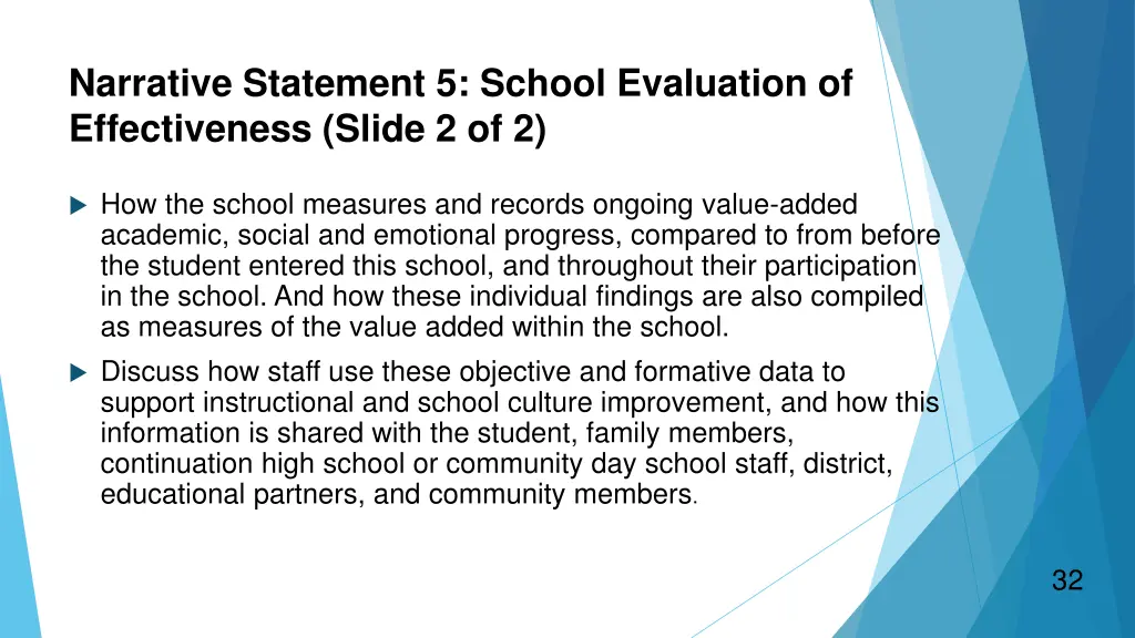 narrative statement 5 school evaluation 1