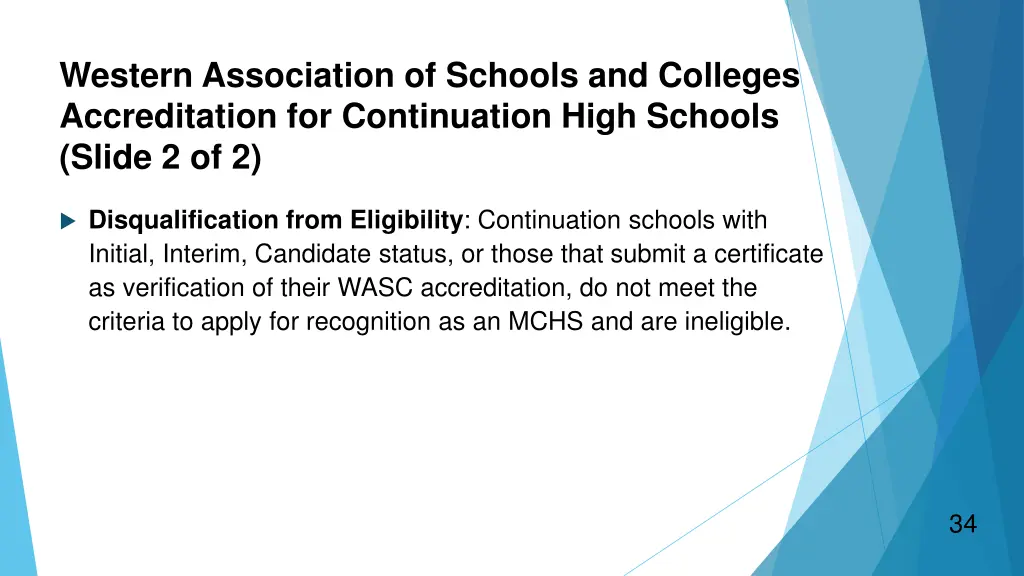western association of schools and colleges 1