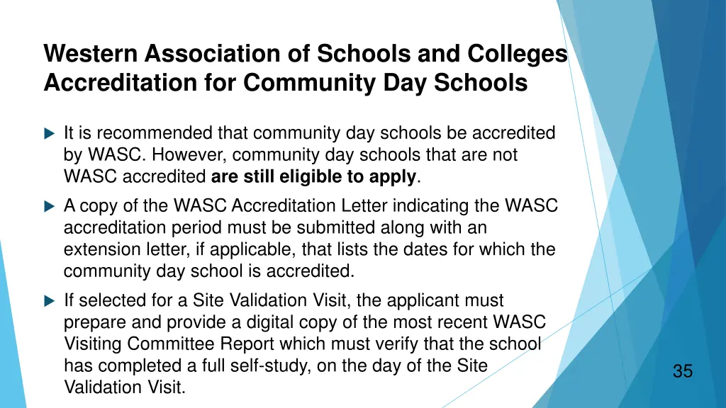 western association of schools and colleges 2