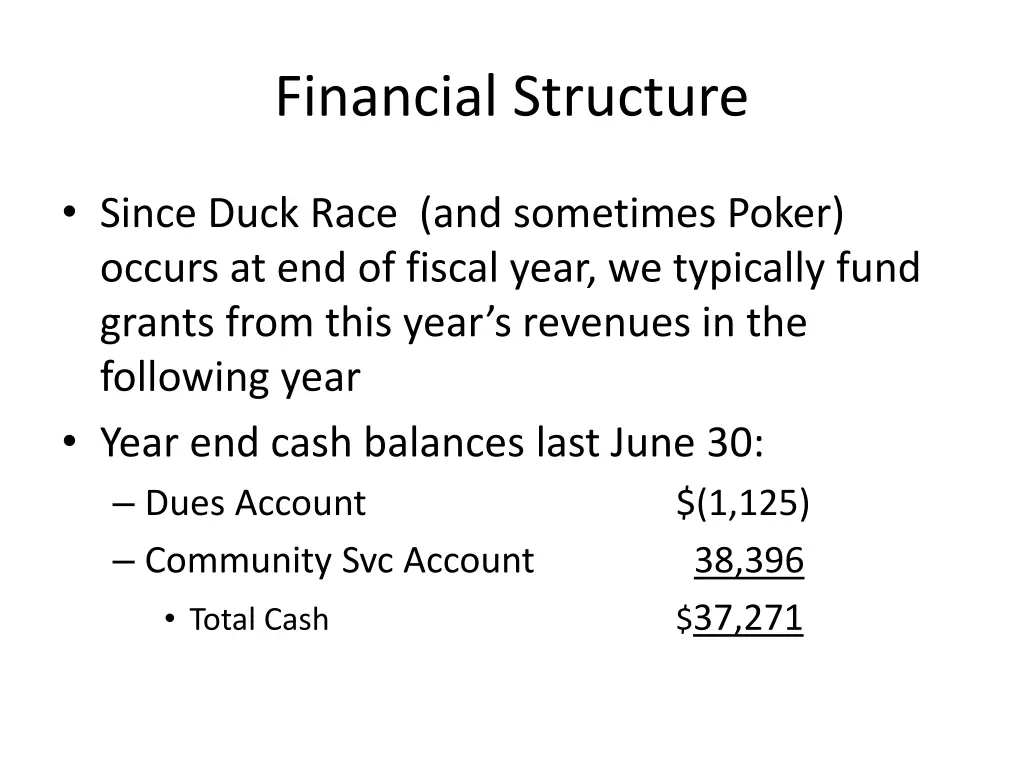 financial structure 3