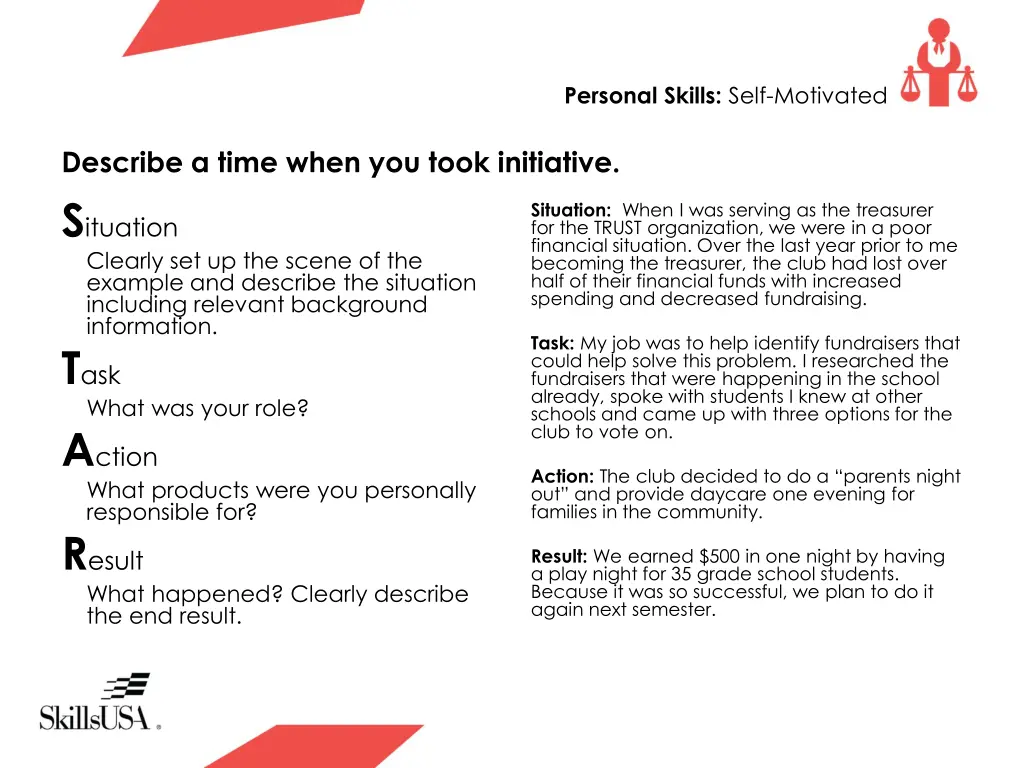 personal skills self motivated 6