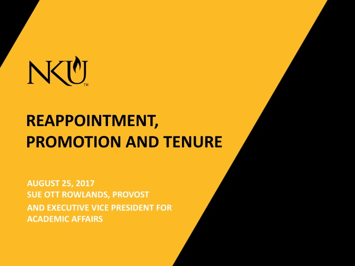 reappointment promotion and tenure