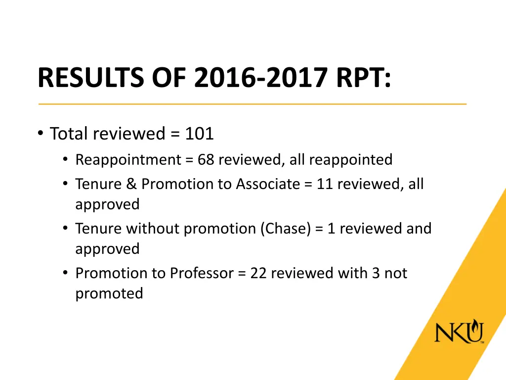 results of 2016 2017 rpt