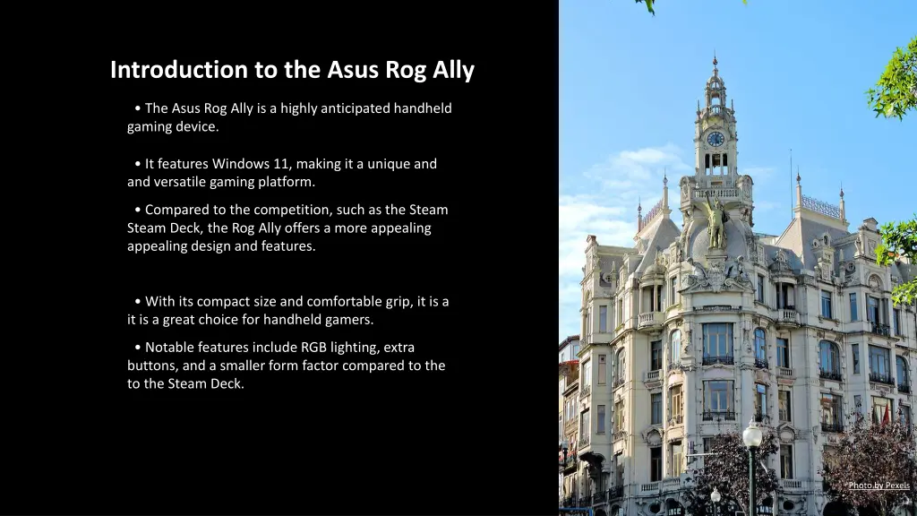 introduction to the asus rog ally