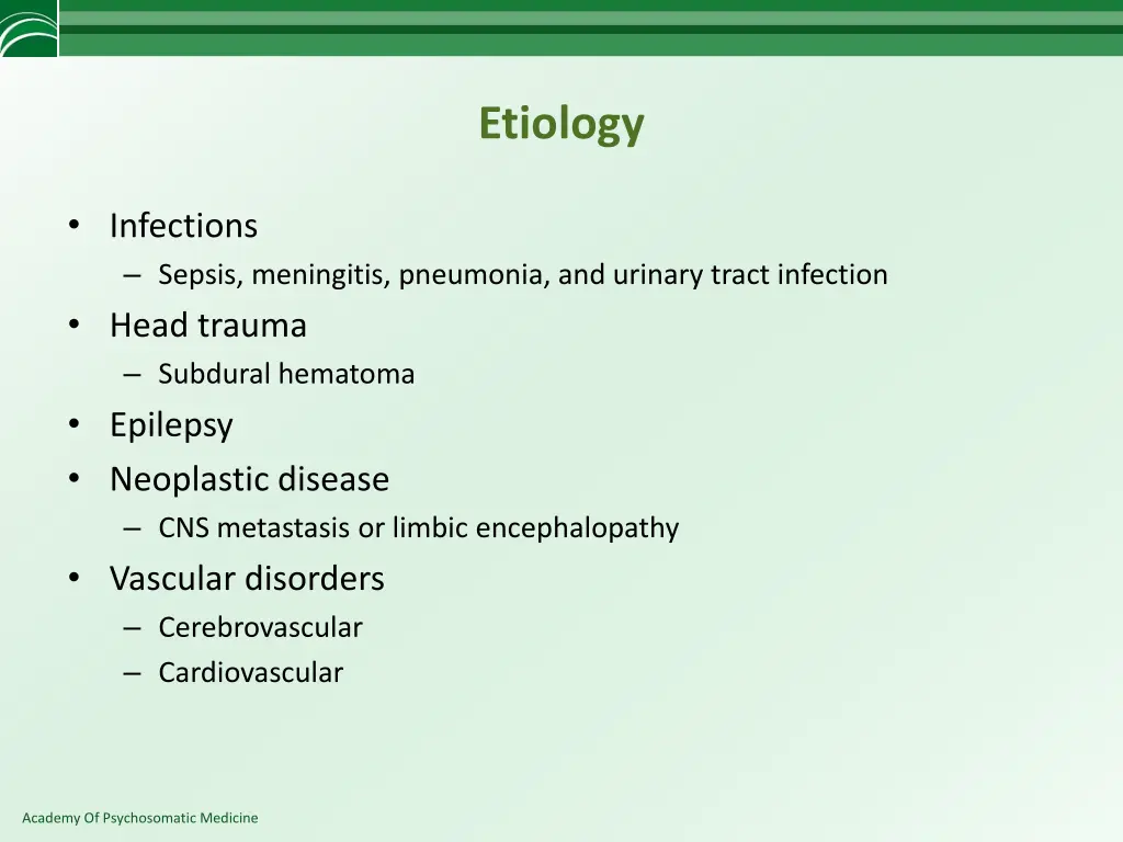 etiology 2