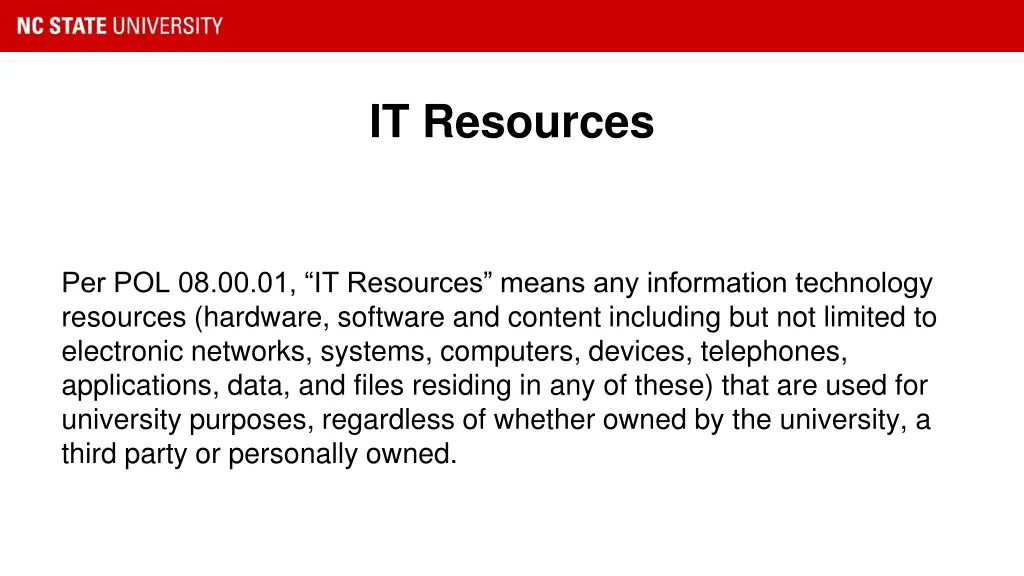 it resources