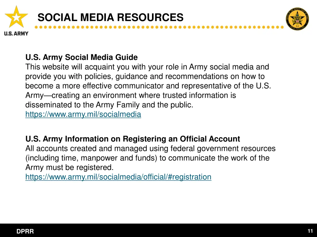 social media resources