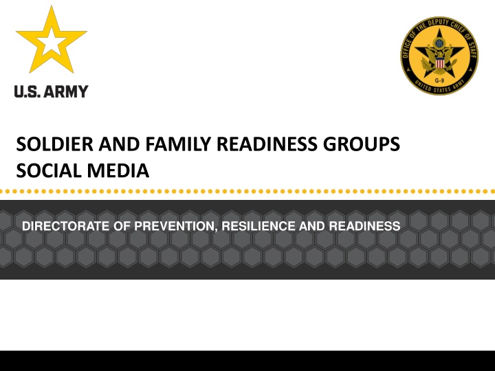 soldier and family readiness groups social media