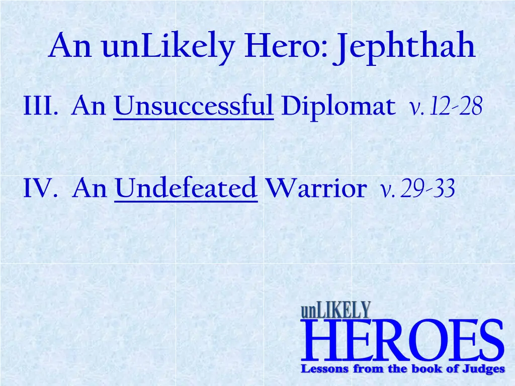 an unlikely hero jephthah 10