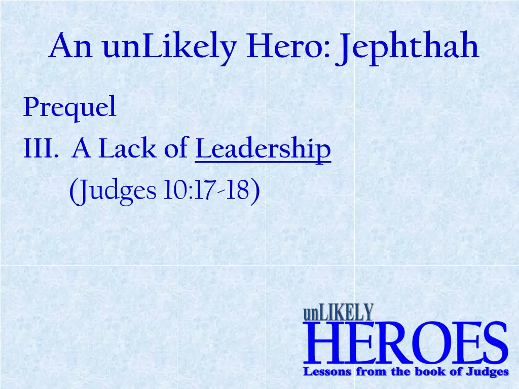 an unlikely hero jephthah 2