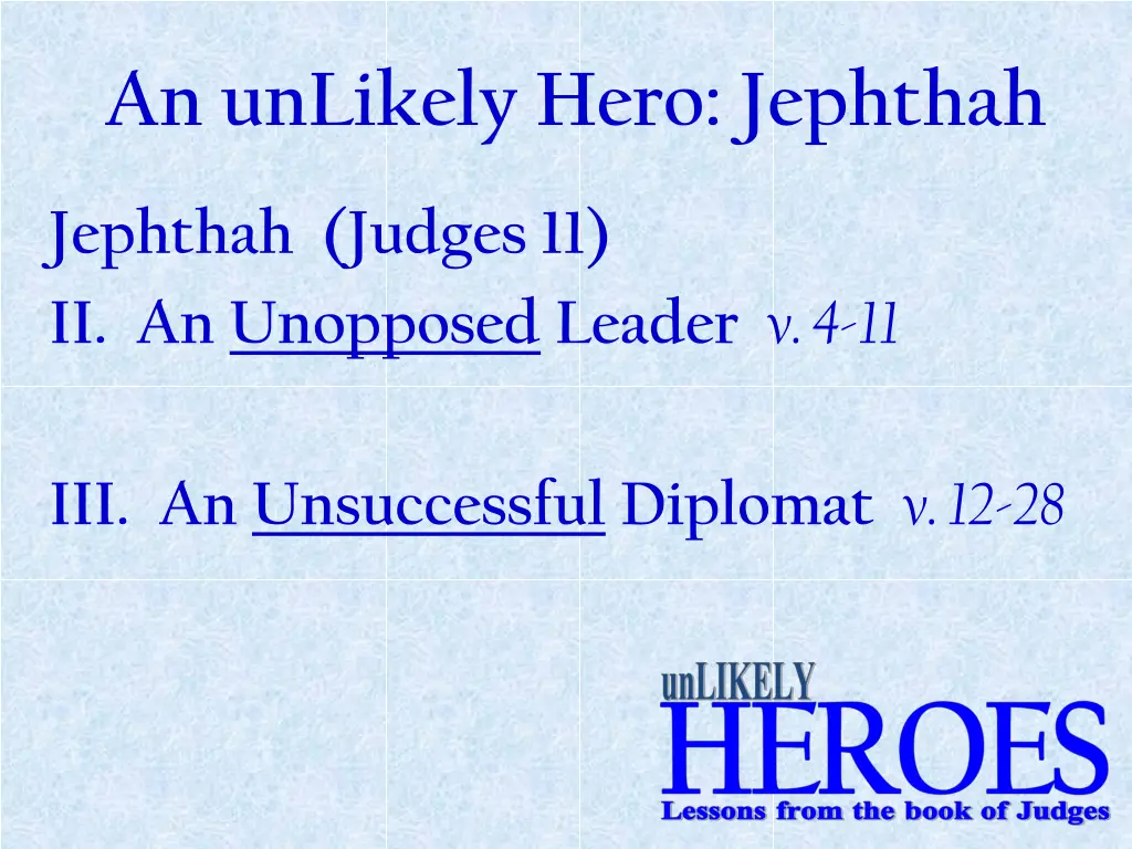 an unlikely hero jephthah 5