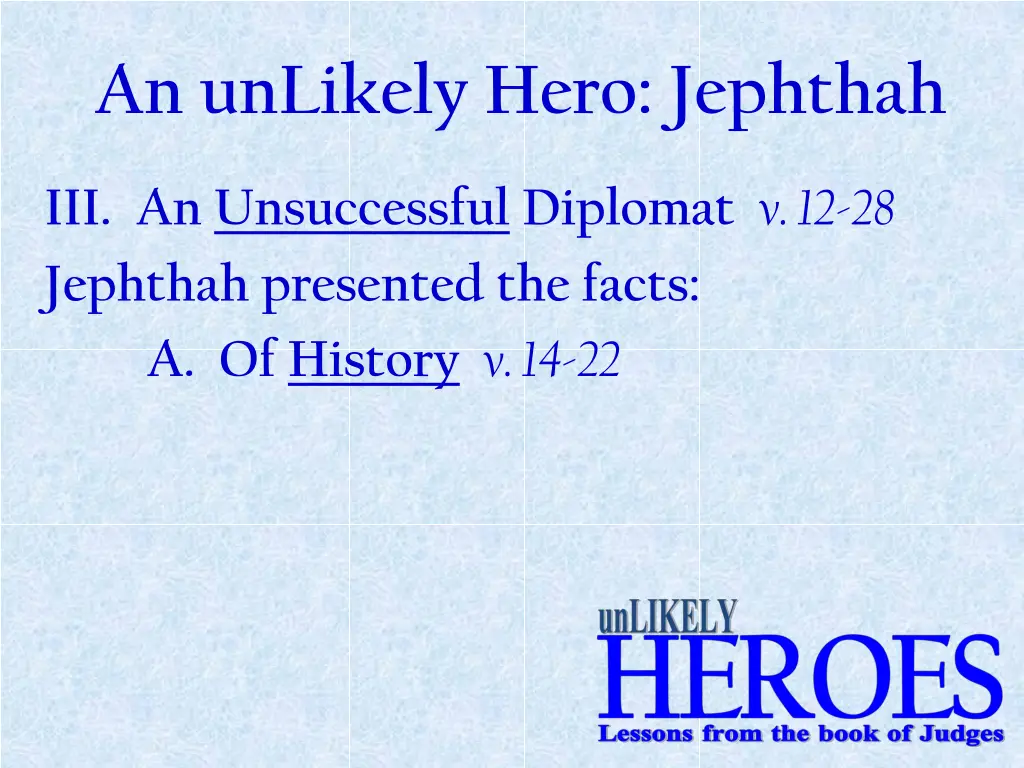 an unlikely hero jephthah 6