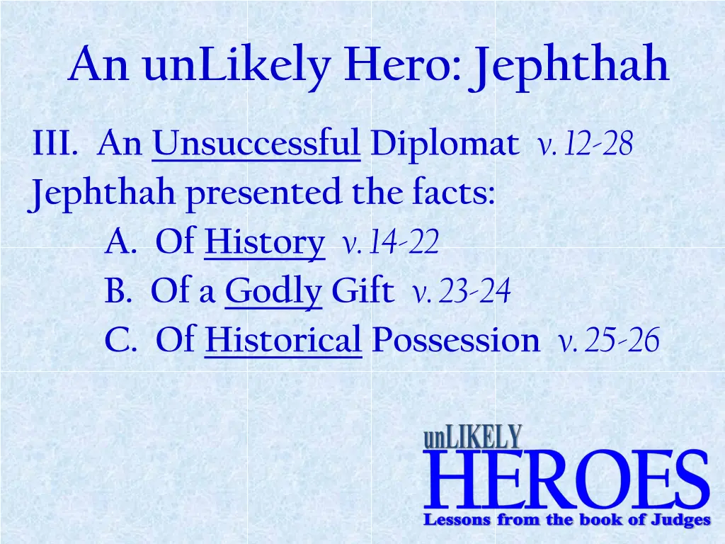 an unlikely hero jephthah 8