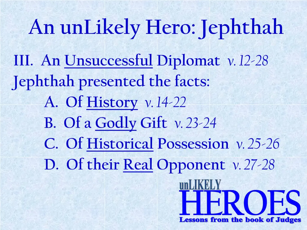 an unlikely hero jephthah 9