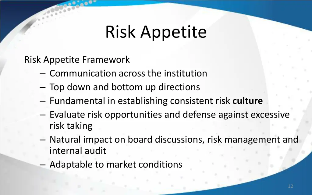 risk appetite 3