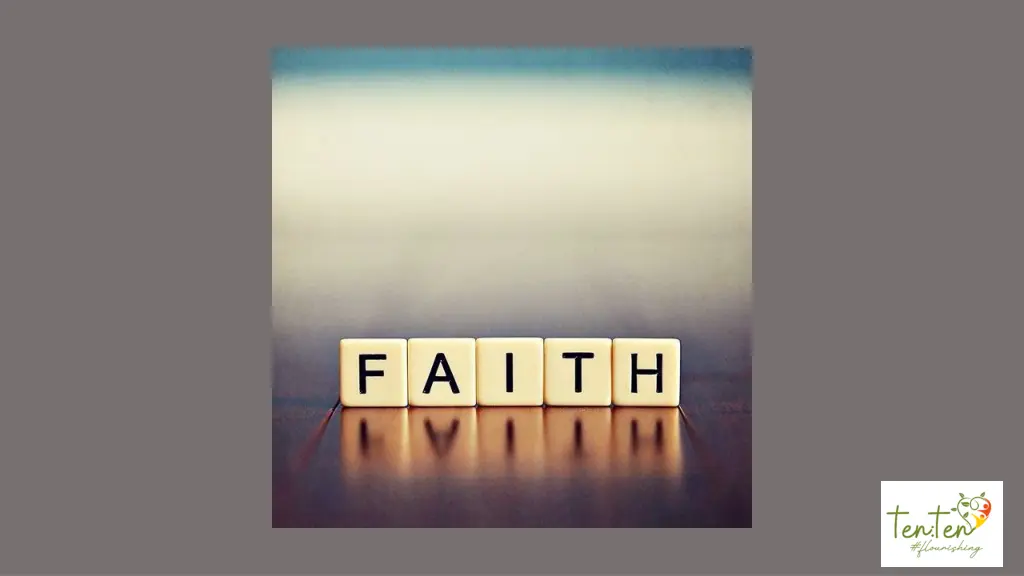 what is faith how can i live a life of faith