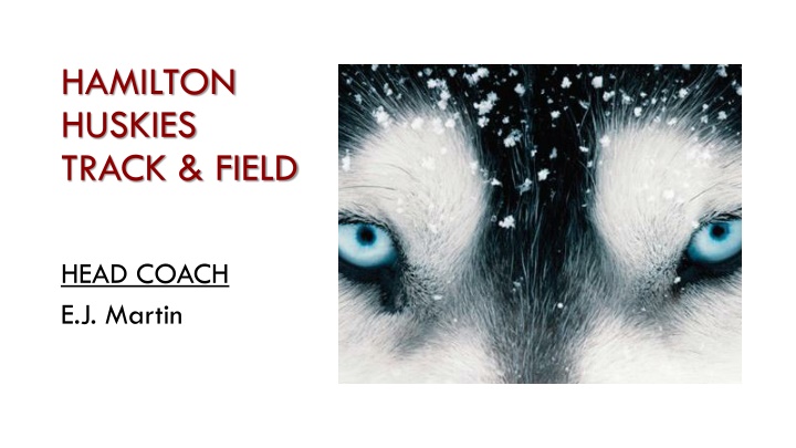 hamilton huskies track field