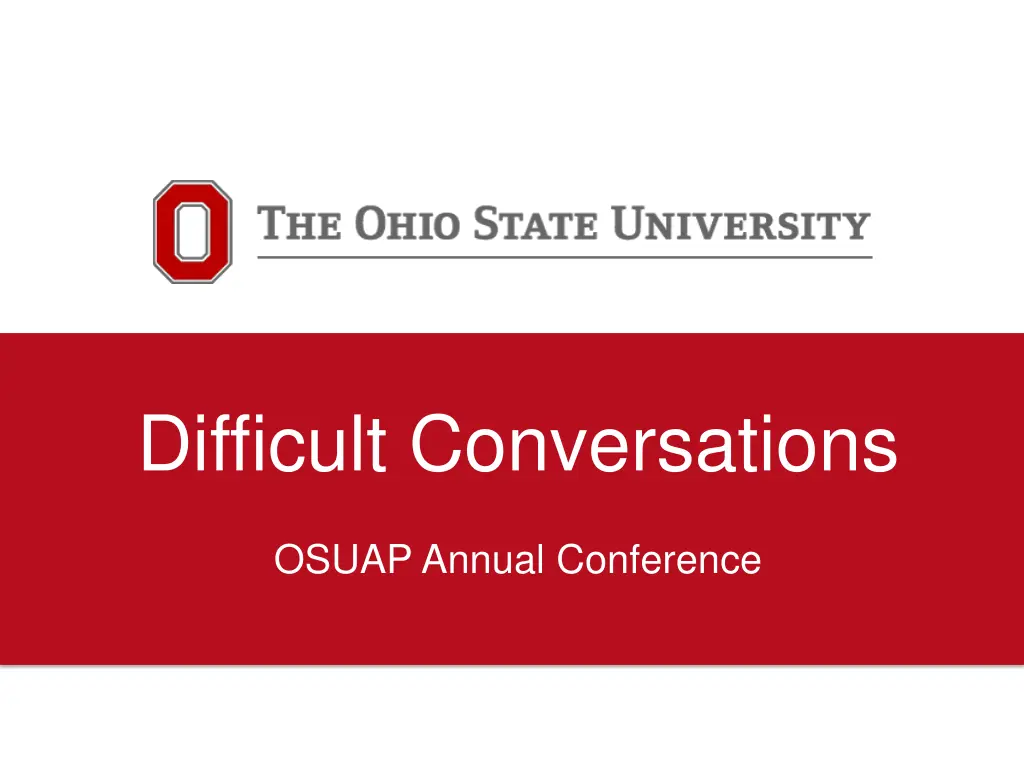 difficult conversations
