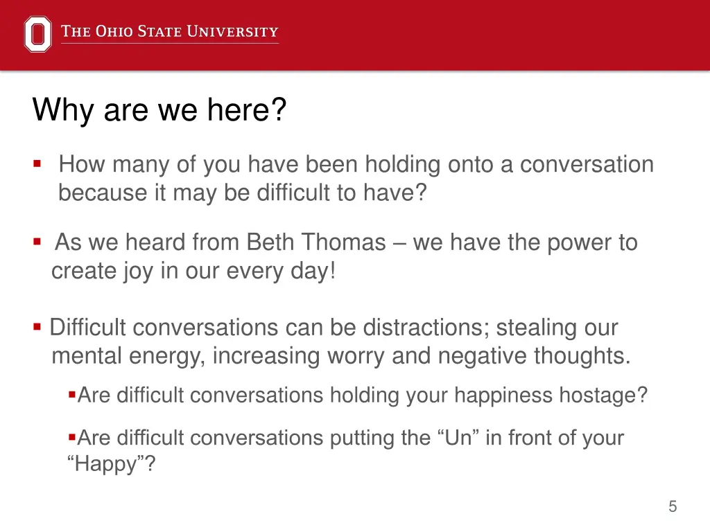 why are we here