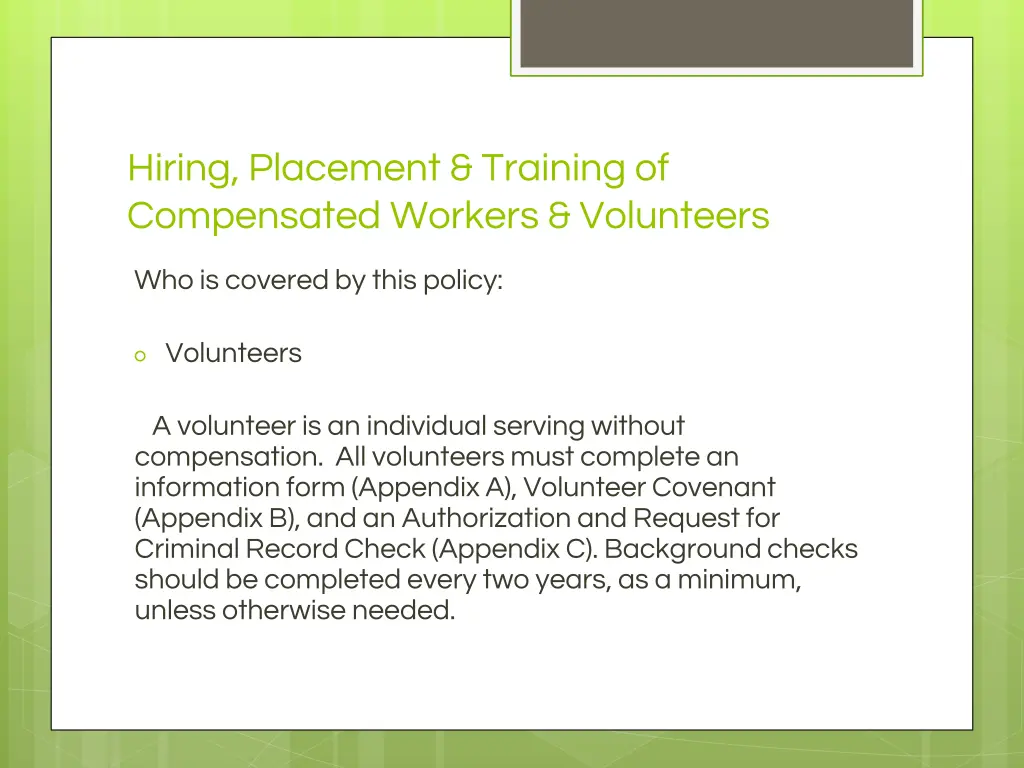hiring placement training of compensated workers 2