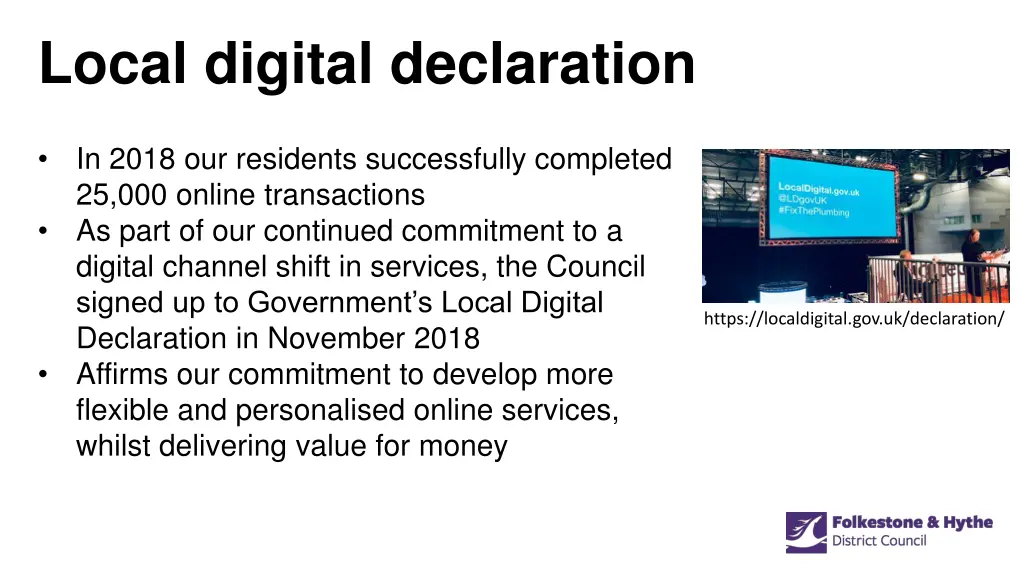 local digital declaration
