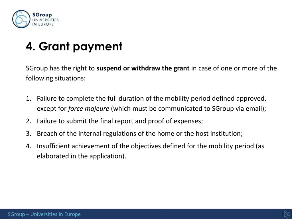 4 grant payment 1