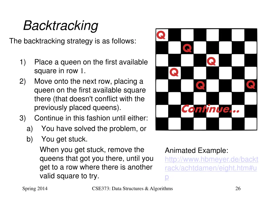 backtracking 4