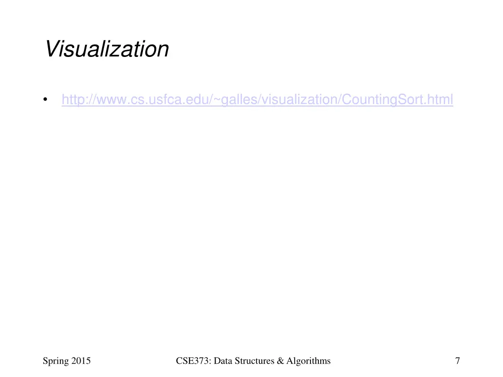 visualization