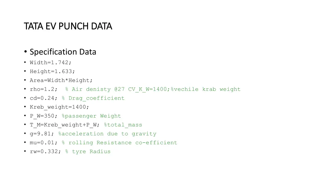tata ev punch data tata ev punch data