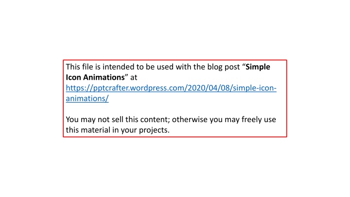 this file is intended to be used with the blog