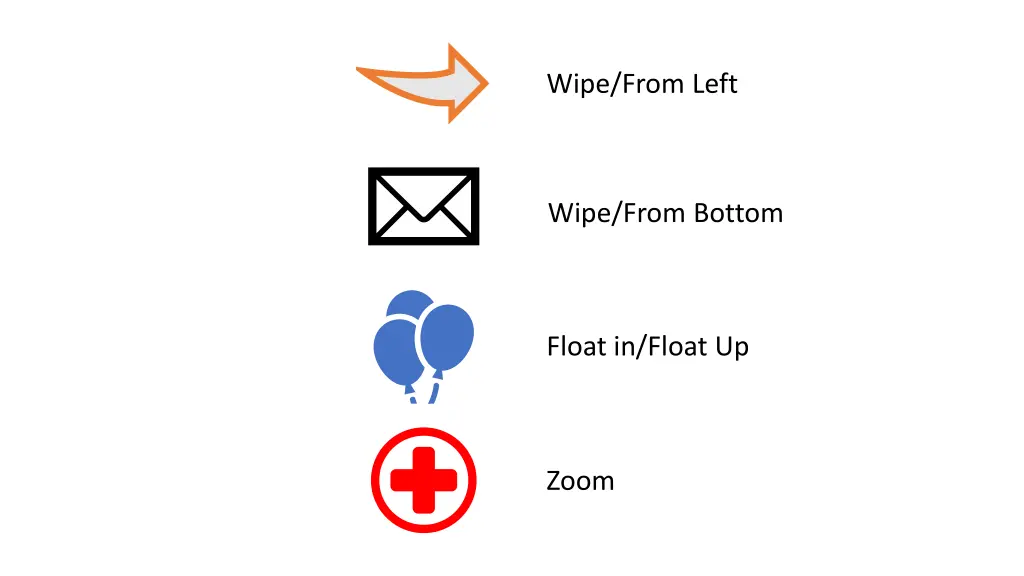 wipe from left