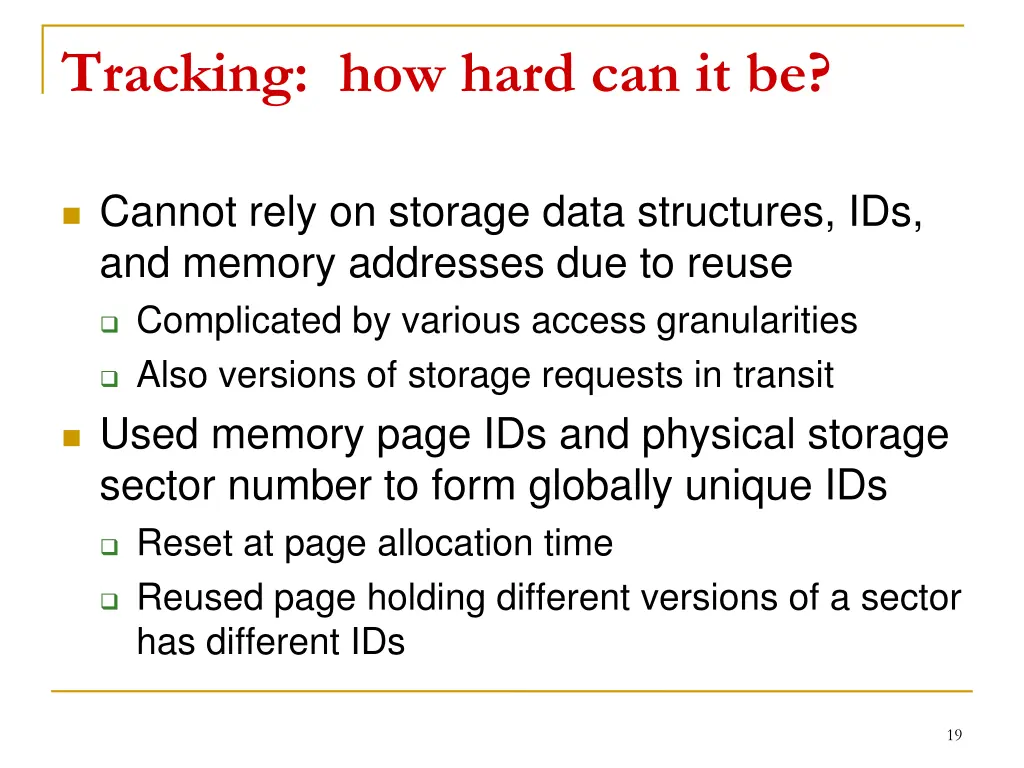 tracking how hard can it be