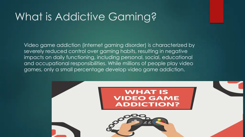 what is addictive gaming