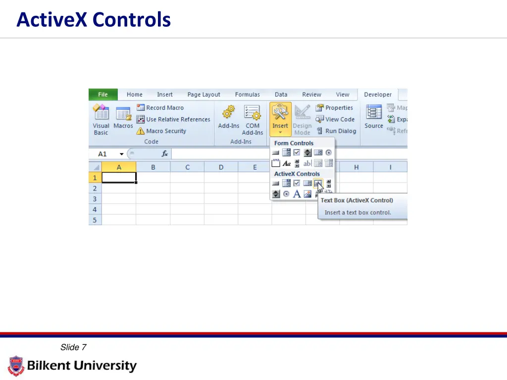 activex controls