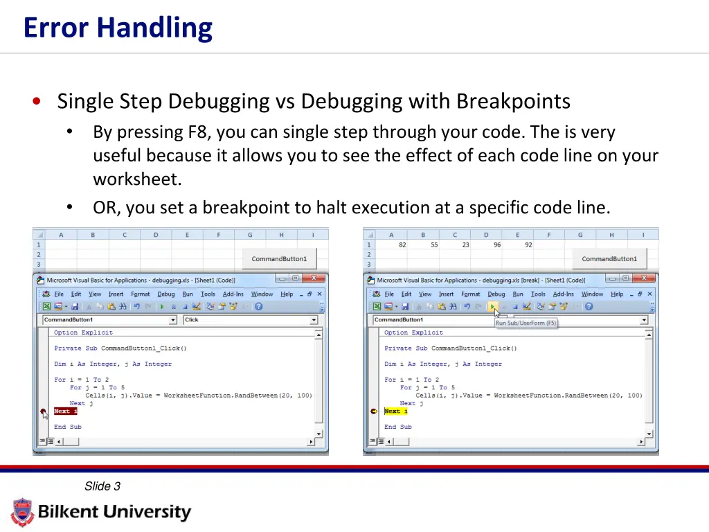 error handling 1