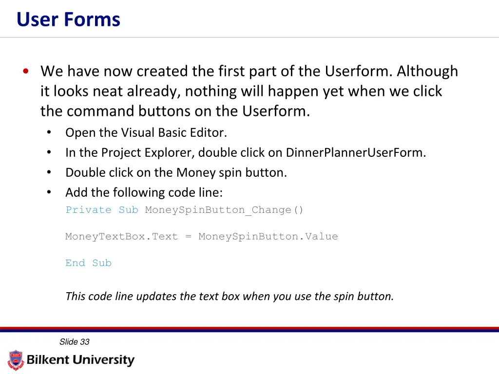 user forms 7