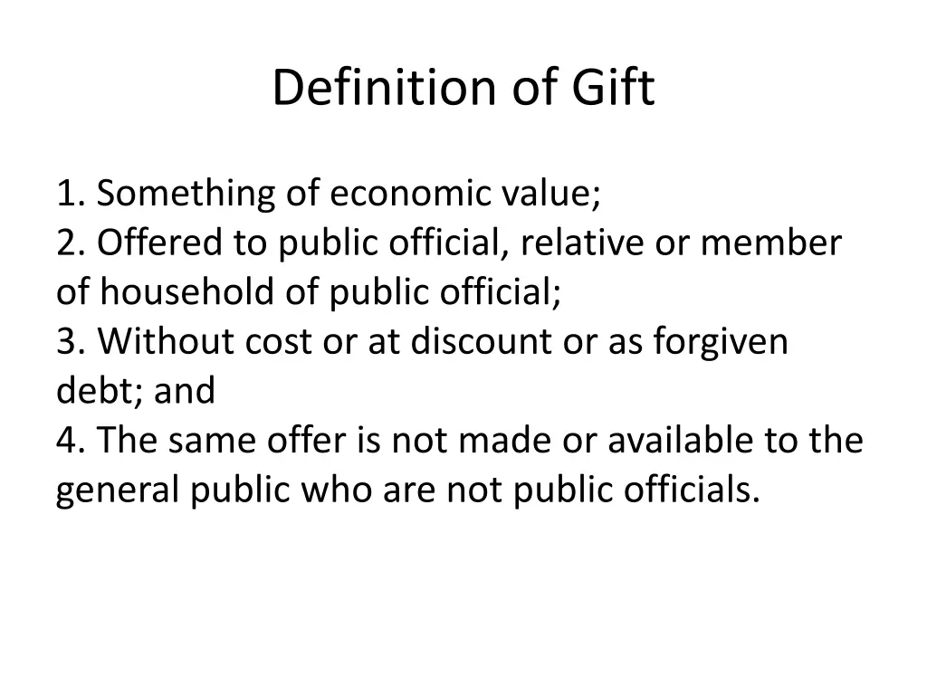 definition of gift