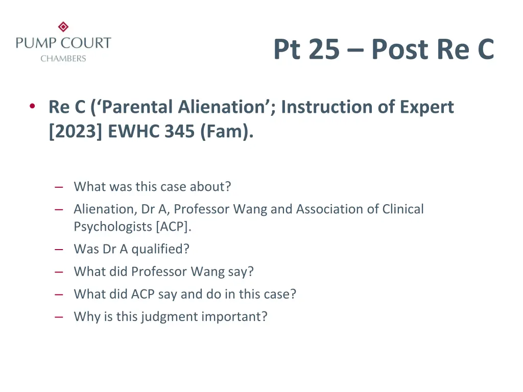 pt 25 post re c 1